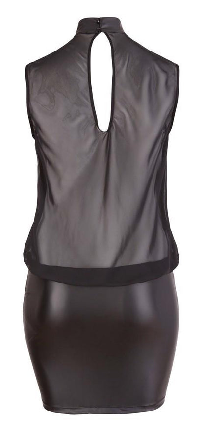 8-Dress transparent black 2XL-8