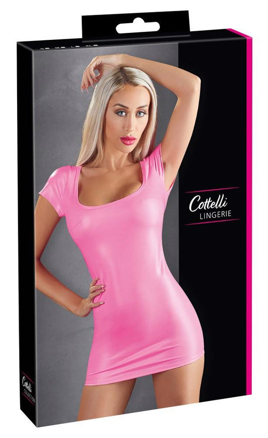 1-Dress hot pink L-1