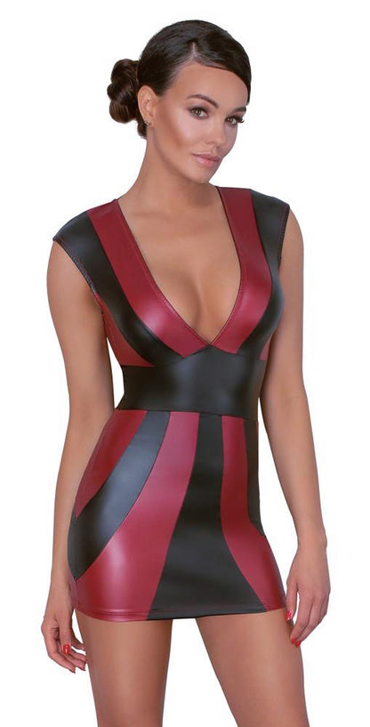 2-Dress red/black S-2