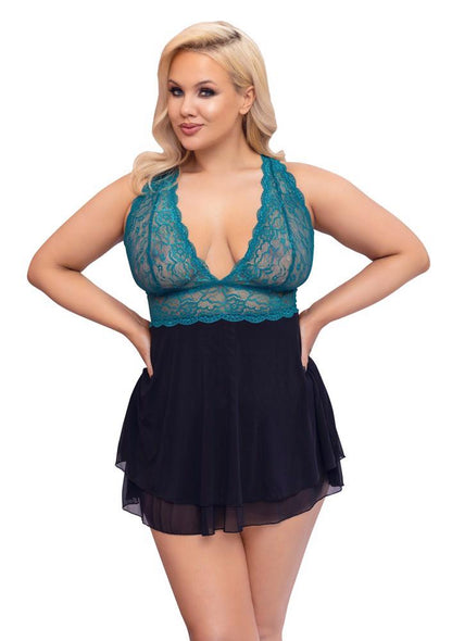 2-Babydoll petrol2XL-2