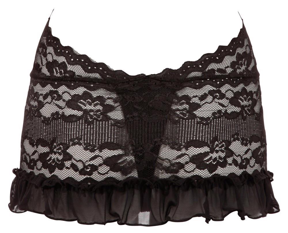 7-Lace Dress black S-7