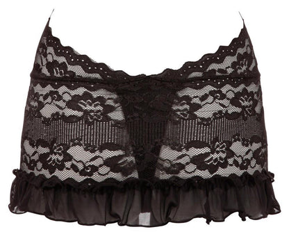 7-Lace Dress black S-7