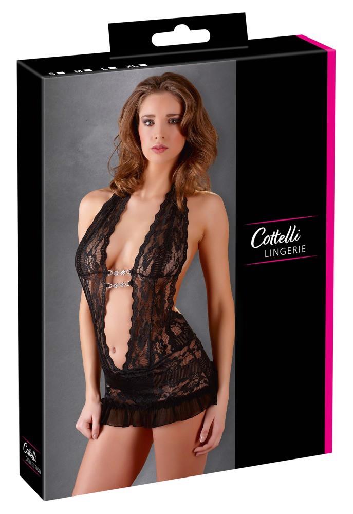 1-Lace Dress black L-1
