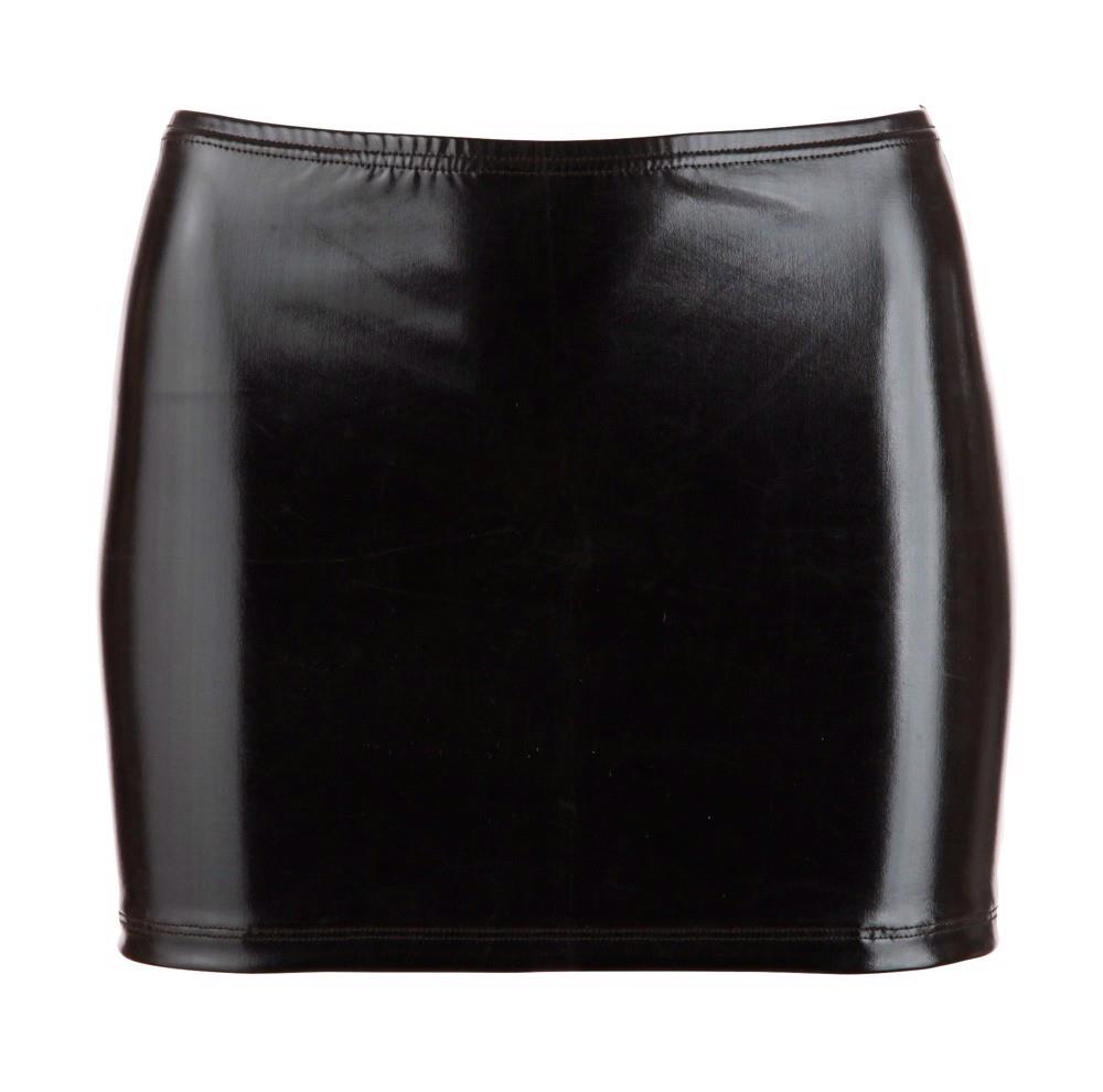 3-Mini Skirt black L-3