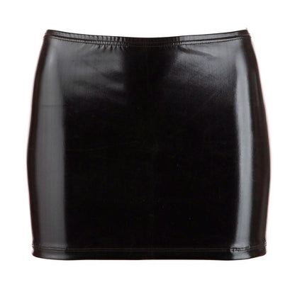 7-Mini Skirt black L-7