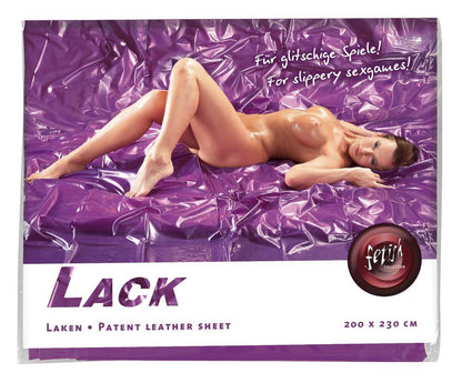 2-Vinyl Bed Sheet purple 200x230-2