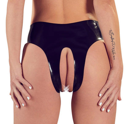 5-Latex Briefs black S-L-5