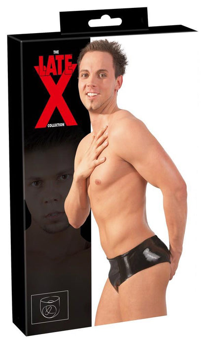 2-Latex Men's Briefs black M/L-2