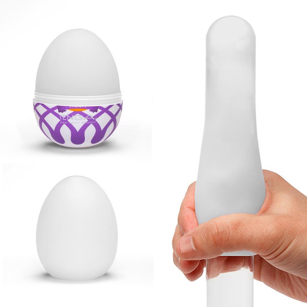 6-Tenga masturbator - jajko egg mesh rozciągliwe sex-6