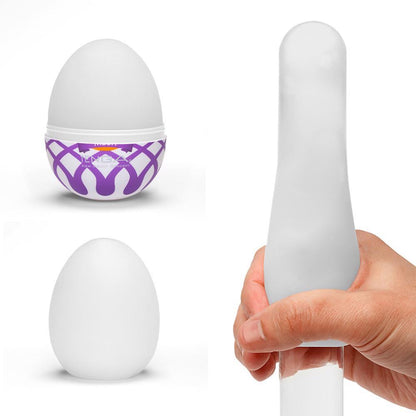 6-Tenga masturbator - jajko egg mesh rozciągliwe sex-6