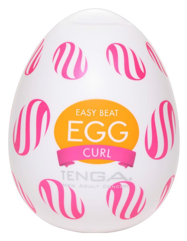 2-Masturbator jajko spirale Tenga Egg Curl Single-2