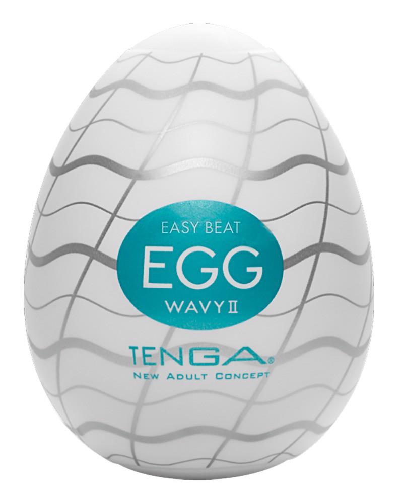 1-Japoński masturbator sex jajko Tenga Egg Wavy II-1