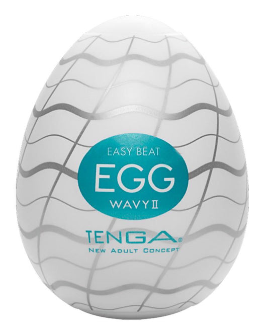 1-Japoński masturbator sex jajko Tenga Egg Wavy II-1
