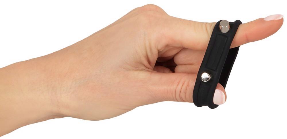 6-Rebel Cock Ring with Studs-6