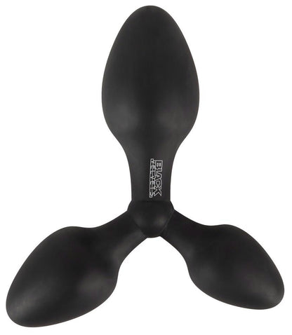 3-Black Velvets Triple Butt Plug-3