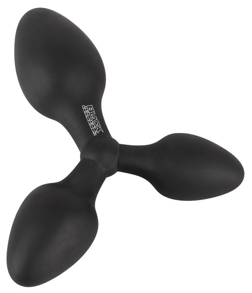 5-Black Velvets Triple Butt Plug-5