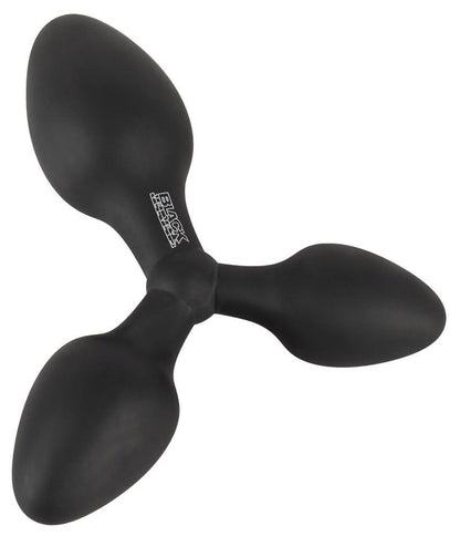 5-Black Velvets Triple Butt Plug-5