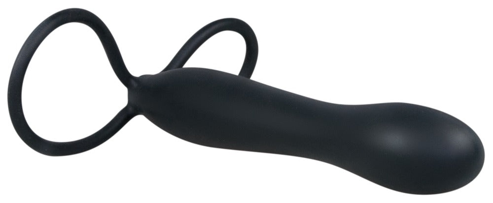 5-Dildo z pętlami na penisa jądra drugi członek 15cm-5