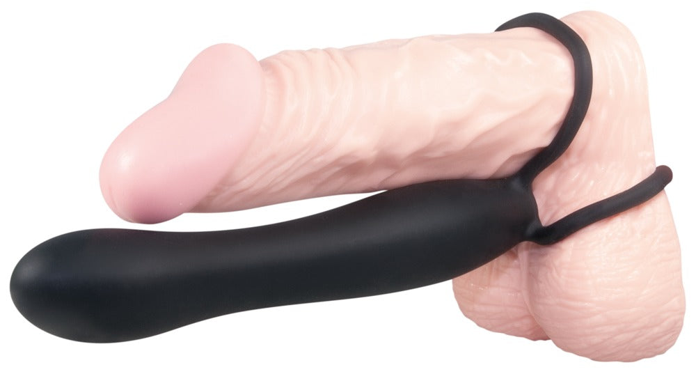8-Dildo z pętlami na penisa jądra drugi członek 15cm-8