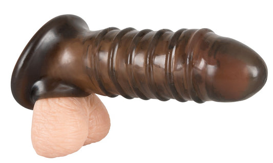 2-Nakładka na całego penisa i jądra sex prążkowana-2