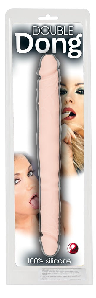 2-Dildo dwie końcówki realistyczne giętkie 30,5 cm-2