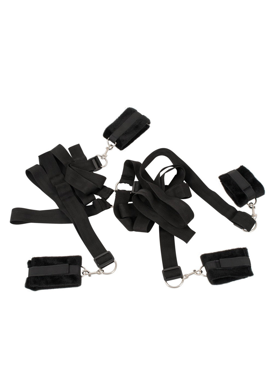 2-Zestaw bondage bdsm dominacja pasy 4 kajdanki sex-2