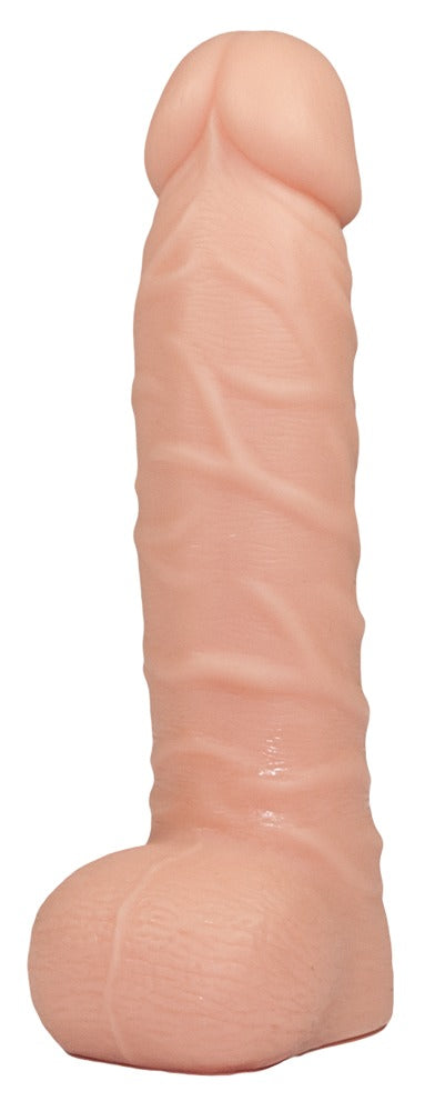 8-Silikonowy realistyczny gumowy penis z jądrami-8