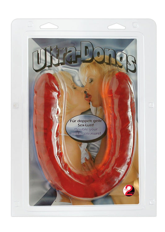 2-Dildo penis podwójna penetracja lesbijskie 43cm-2