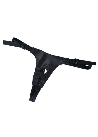 9-Uprząż szelki majtki do strap-on 3 penisy dildo-9