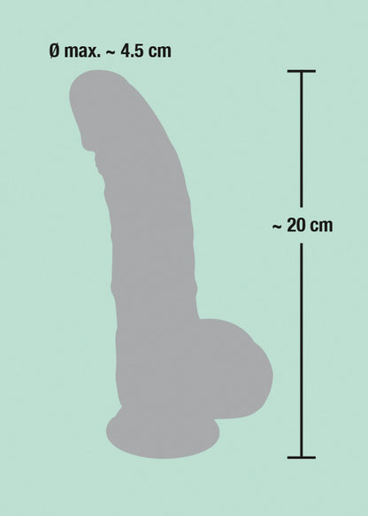 14-Penis na przyssawce śliczny realistyczny dildo 20c-14