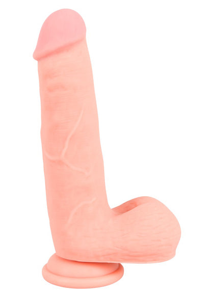 3-Duże grube dildo jak żywy penis na przyssawce 20cm-3