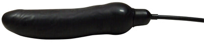5-Nadmuchiwane czarne dildo penis z lateksu 25 cm-5