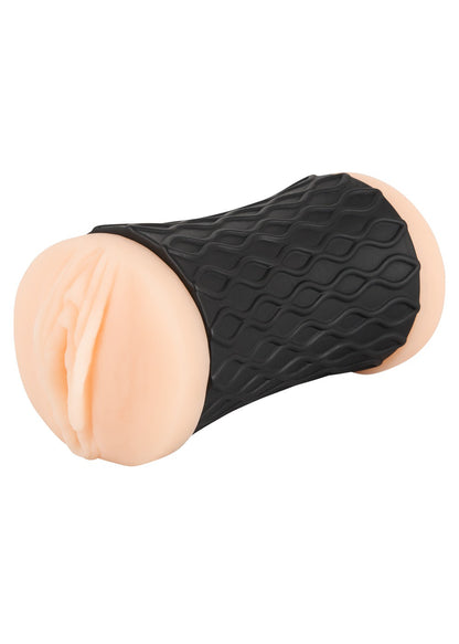 3-Podwójny masturbator 2 dziury wagina ciasny anal-3