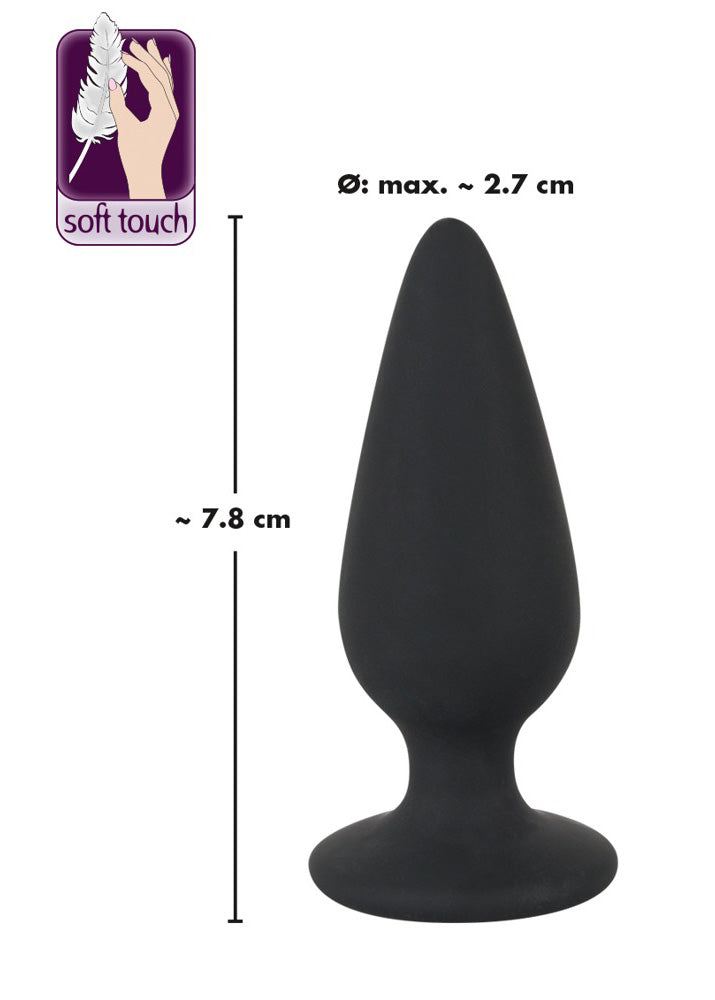 11-Zatyczka analna korek silikonowy sex plug mały 7cm-11