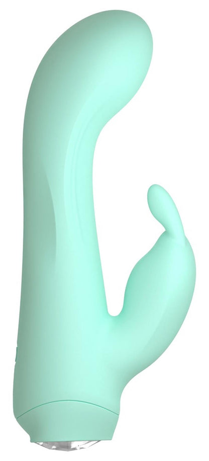 3-Wibrator damski mini królik miękki silikon 10 trybów wibracji usb-3