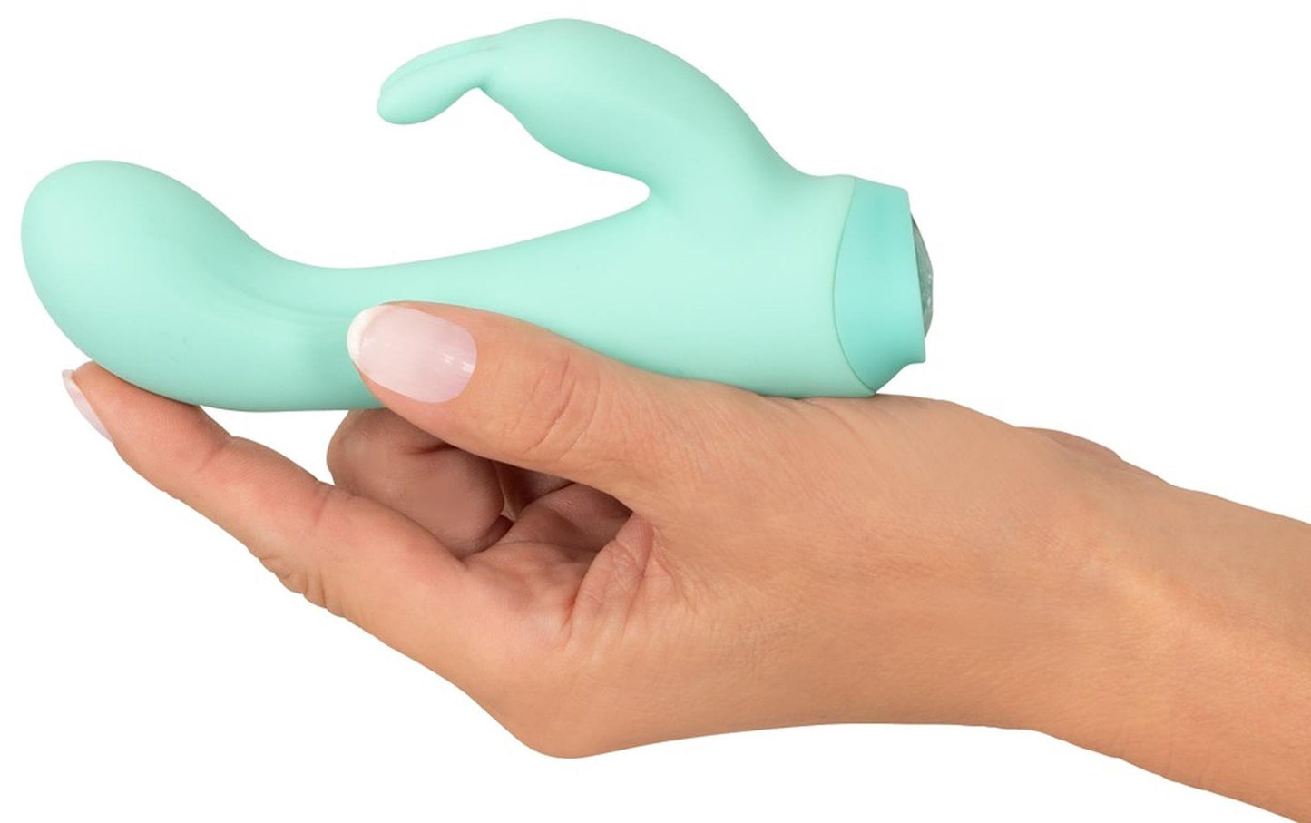 7-Wibrator damski mini królik miękki silikon 10 trybów wibracji usb-7