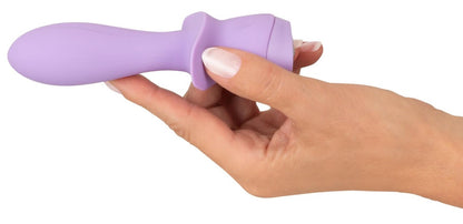7-Gładki wibrator damski mini miękki silikon 10 trybów wibracji usb-7