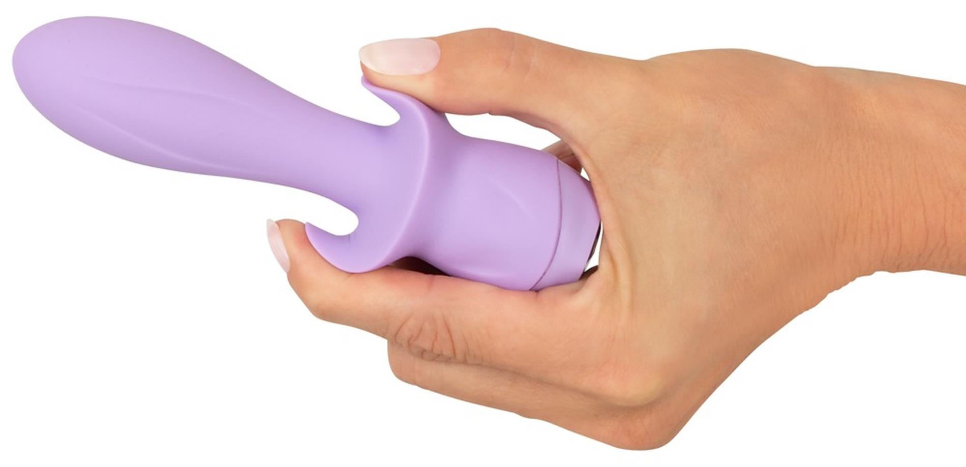 8-Gładki wibrator damski mini miękki silikon 10 trybów wibracji usb-8