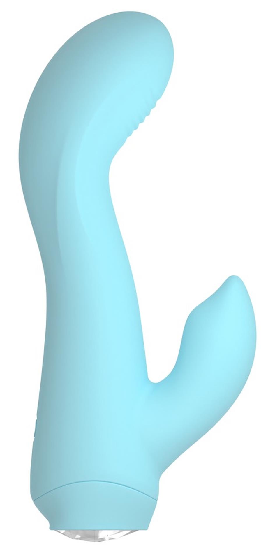 3-Wibrator damski miękki mini królik silikon 10 trybów wibracji usb-3