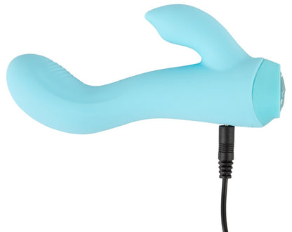 10-Wibrator damski miękki mini królik silikon 10 trybów wibracji usb-10