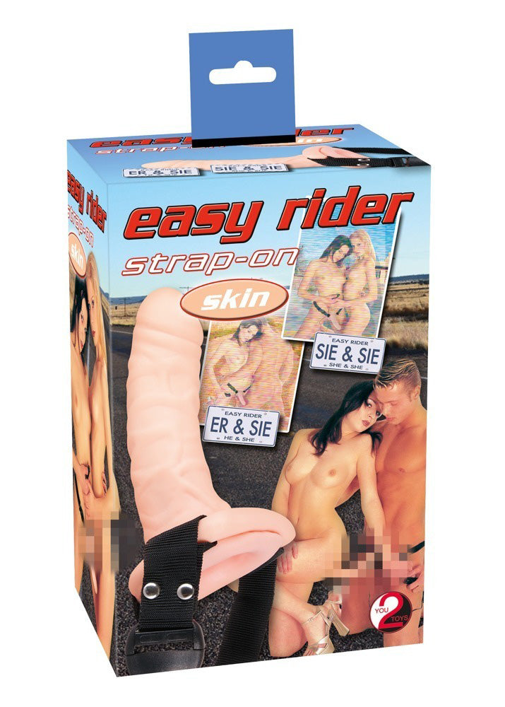 1-Wibrator jak penis na paskach uprząż dildo 17cm-1
