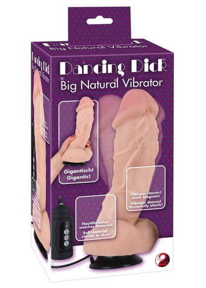 4-Dildo z obrotami na przyssawce duży mocny 22cm-4