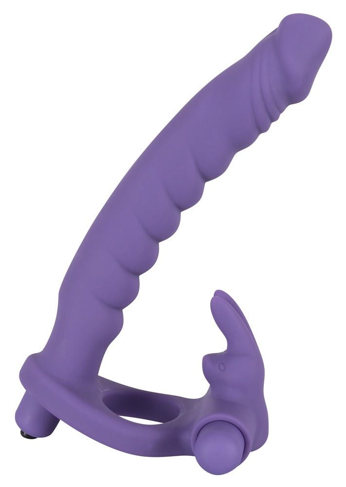 2-Sztuczny penis dildo podwójna penetracja masażer-2