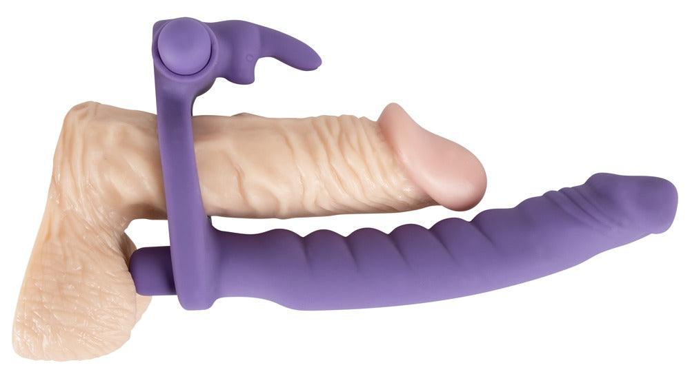 8-Sztuczny penis dildo podwójna penetracja masażer-8