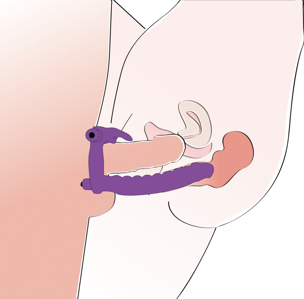 10-Sztuczny penis dildo podwójna penetracja masażer-10