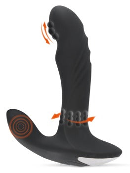 10-Masażer analny stymulator prostaty 7 trybów 16cm-10