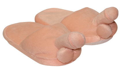 4-Kapcie miękkie pluszowe z penisem prezent 38-40-4