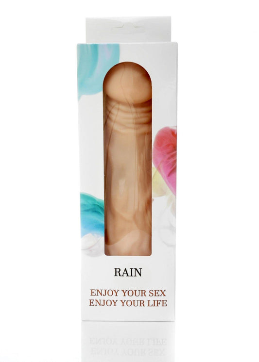 2-Realistyczny sex wibrator duży żyły cielisty 23 cm-2