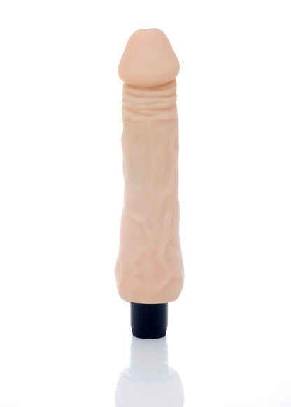 8-Realistyczny sex wibrator duży żyły cielisty 23 cm-8