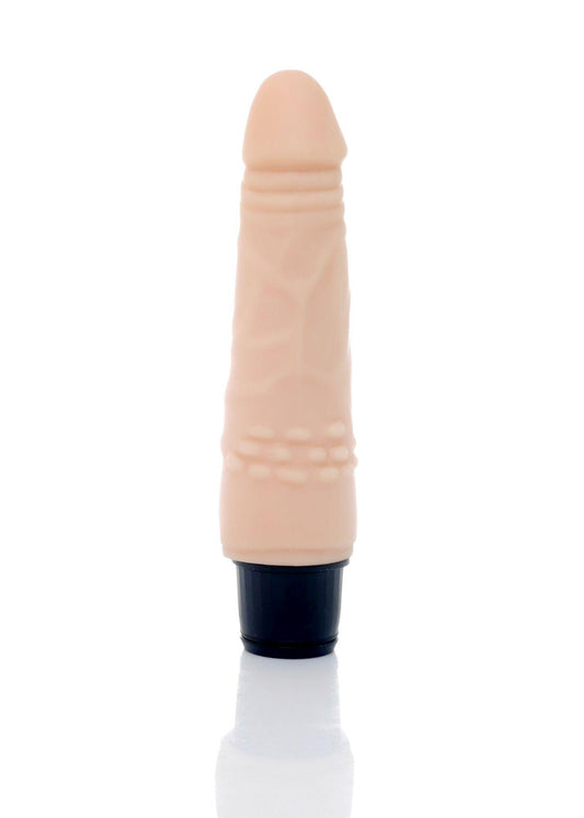1-Wibrator realistyczny 12 wibracji cyberskóra 18 cm-1